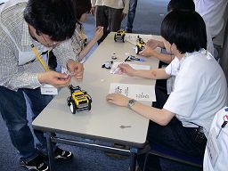 車検の模様