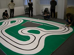 実コース全景 - 窓側から