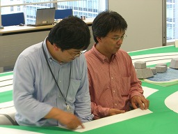 コース上の穴