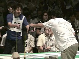 救出されるジンジン号